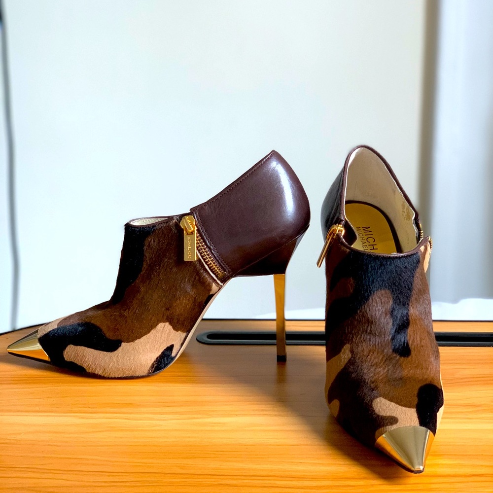 Michael Kors Hair Calf Leather/Real Fur